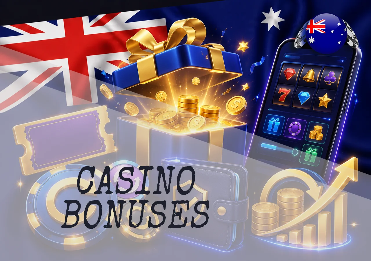 Australian casino bonuses and rewards